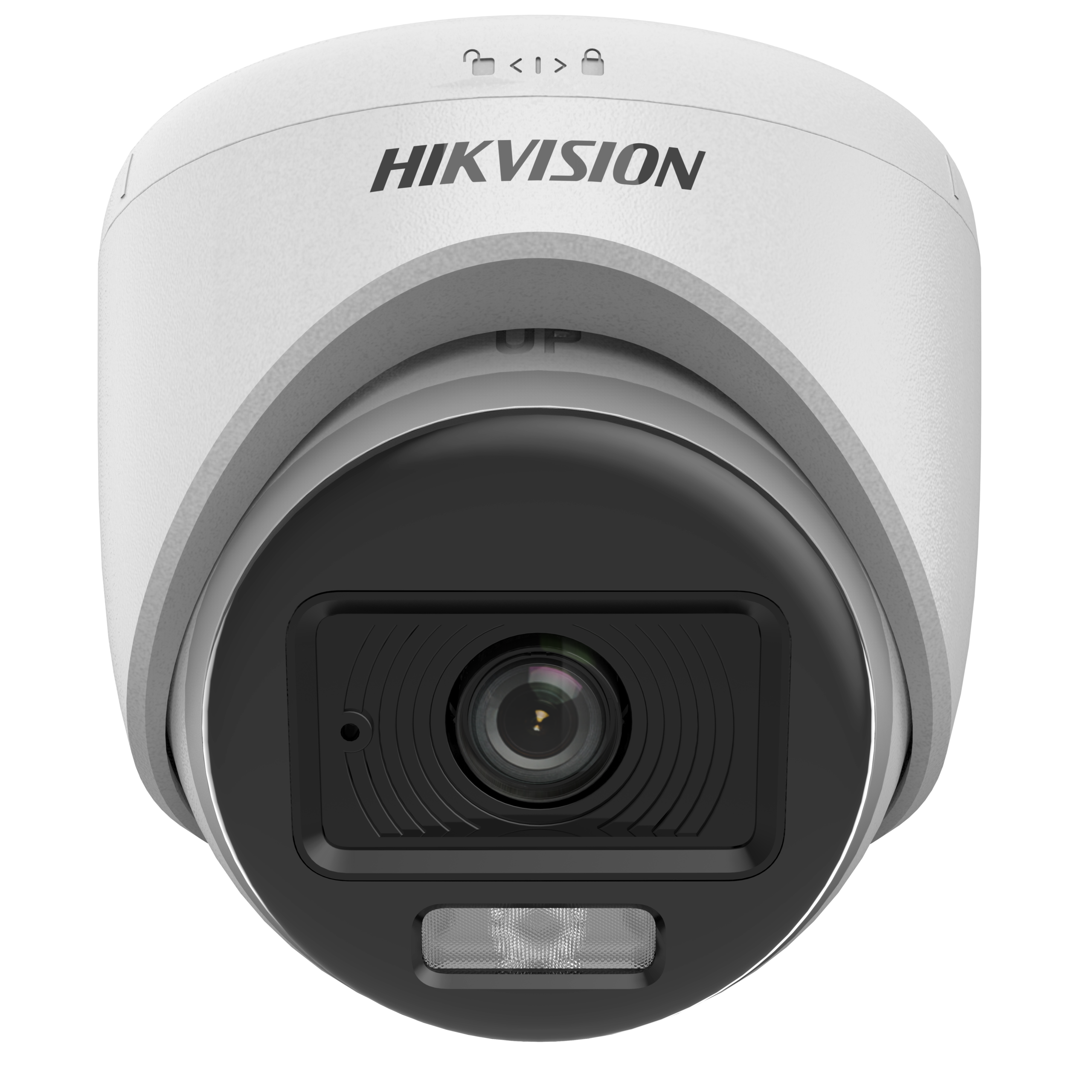 Hikvision DS-2CE70DF0T-LPFS-E 2MP HD-TVI ColorVu turret security camera with 2.8mm lens