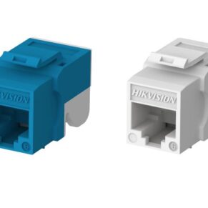 DS-1CK6U90N-B Cat6 tool-less 90 degree keystone jack networking connector