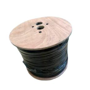 Hikvision high-shield CCTV coaxial cable close-up